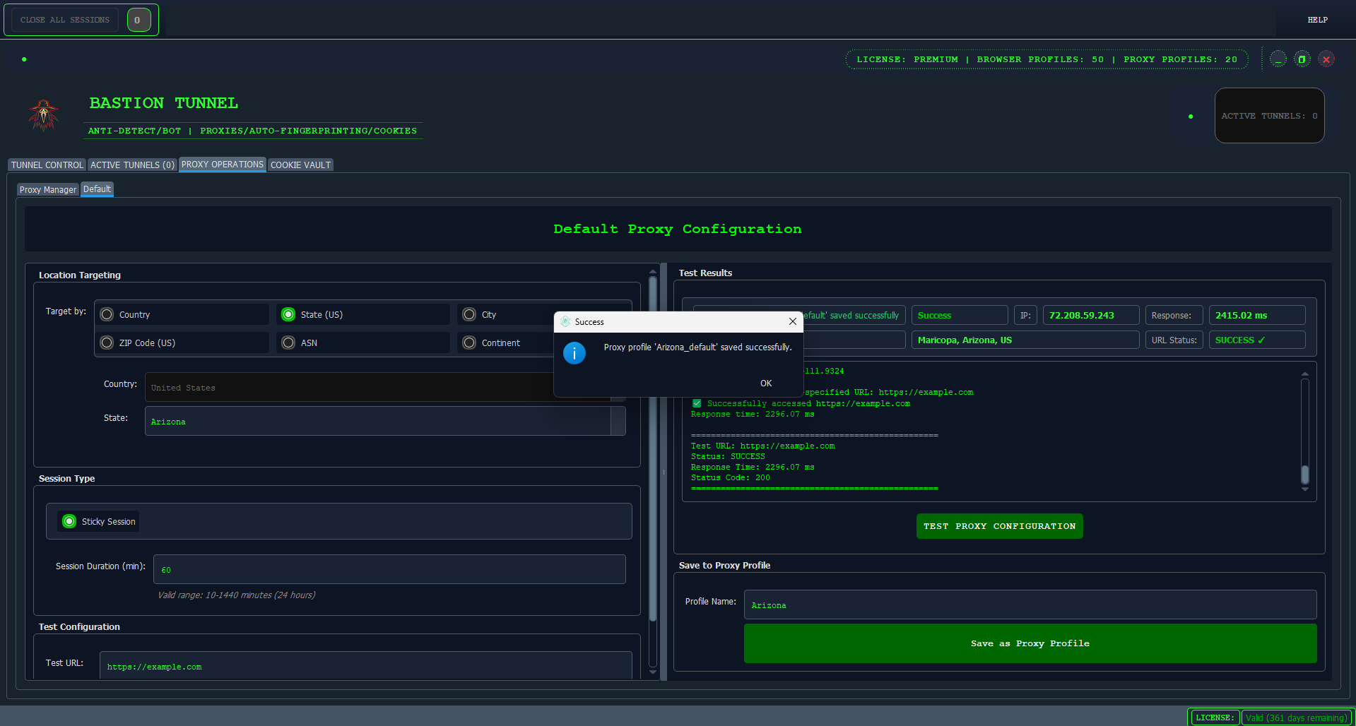 Diagram of BastionProxy Integration