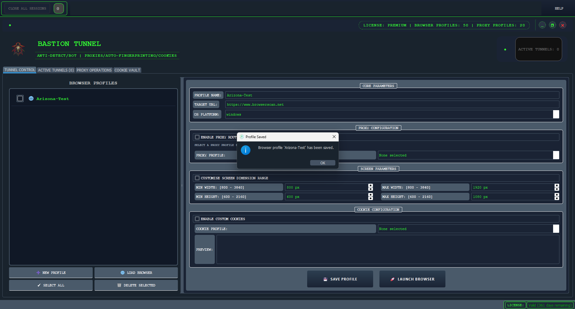 Diagram of BastionProxy Integration