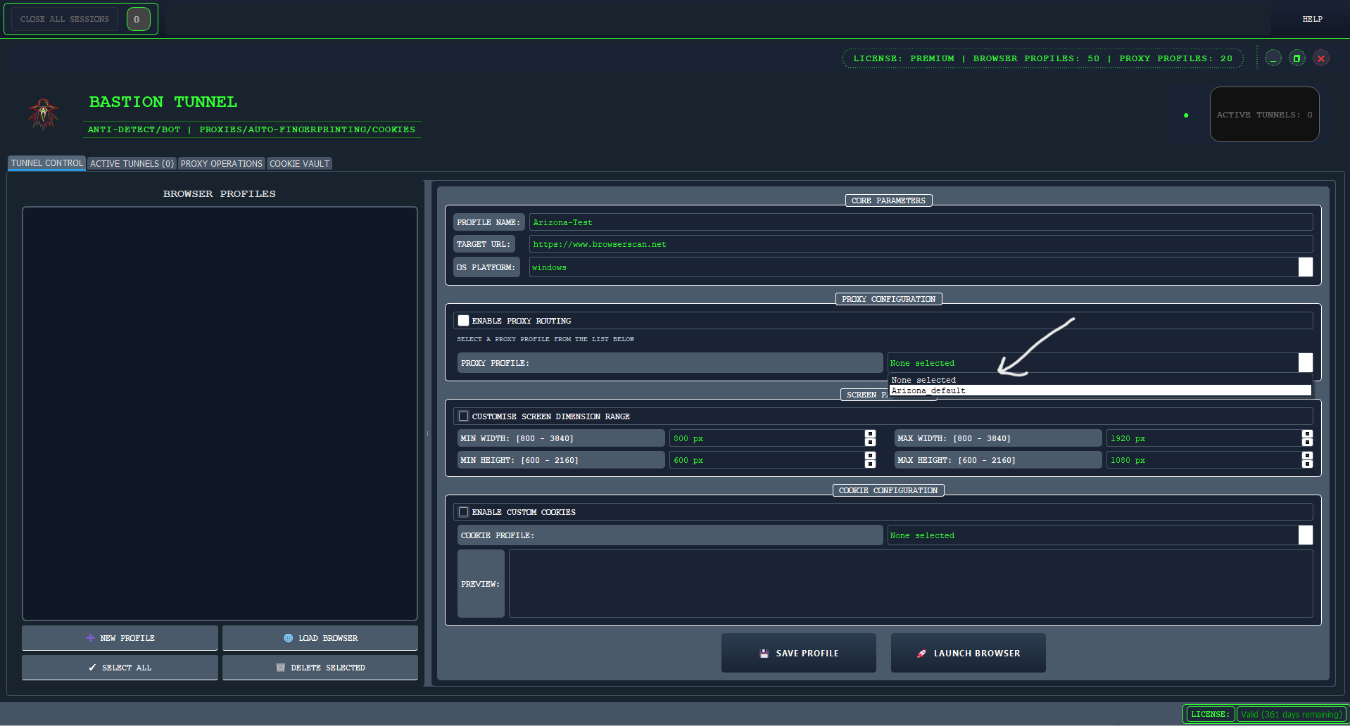 Diagram of BastionProxy Integration