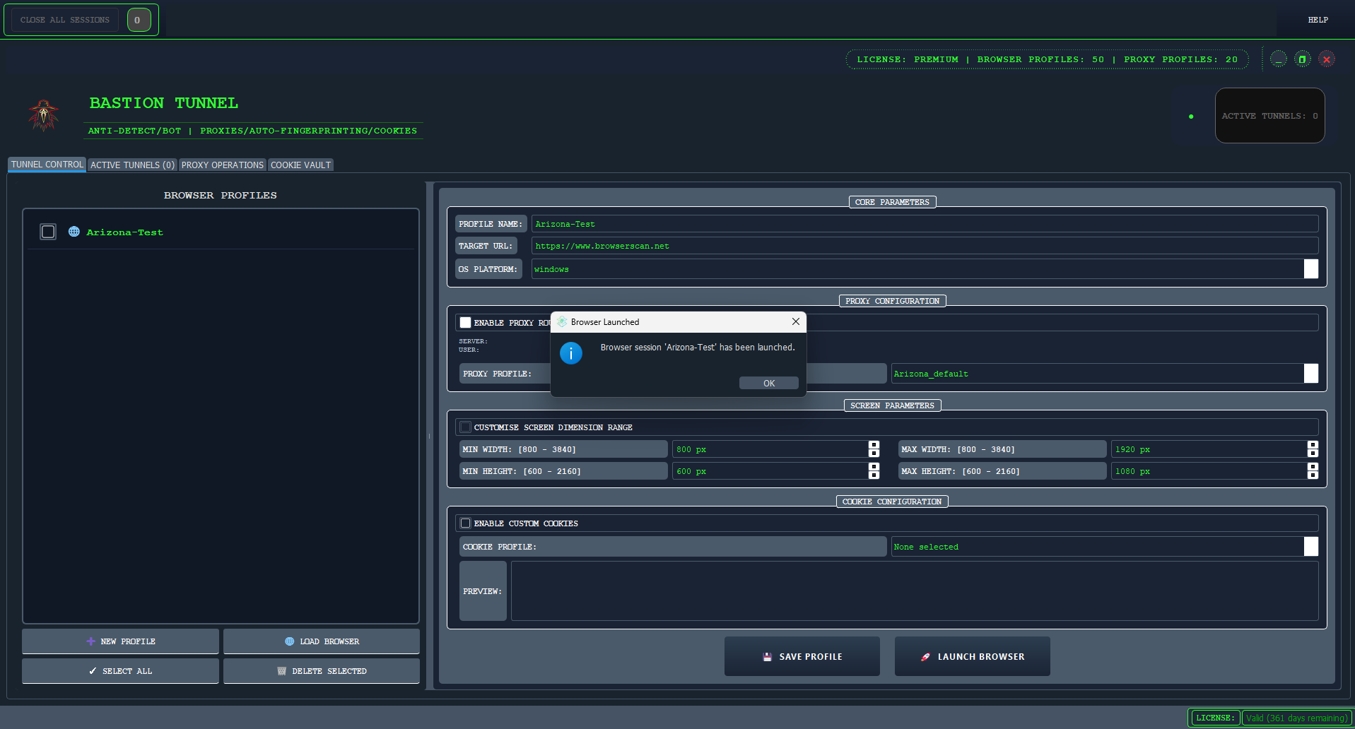 Diagram of BastionProxy Integration